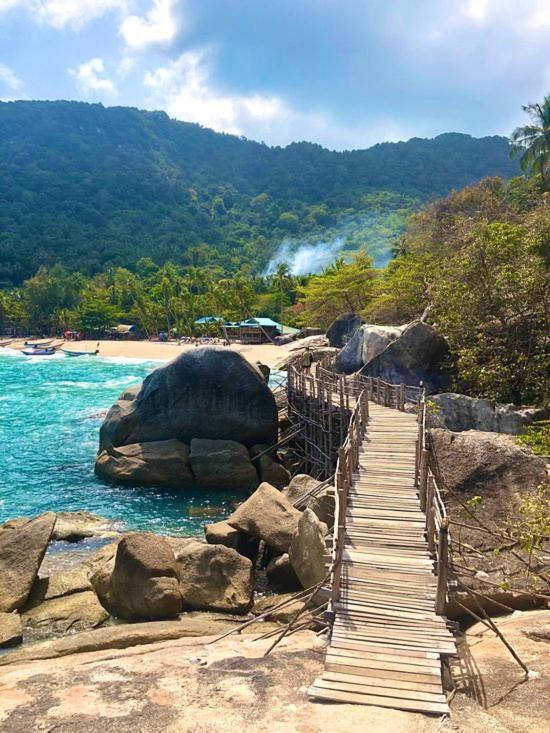 ホテル Bambu Huts バーン・タイ エクステリア 写真